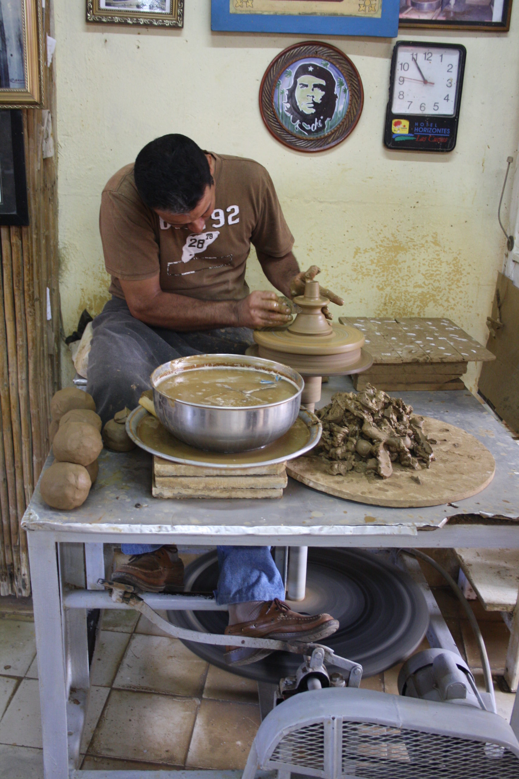 Atelier de poterie