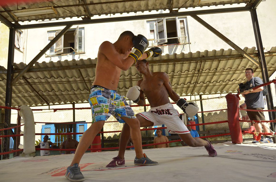 Combat de Boxe