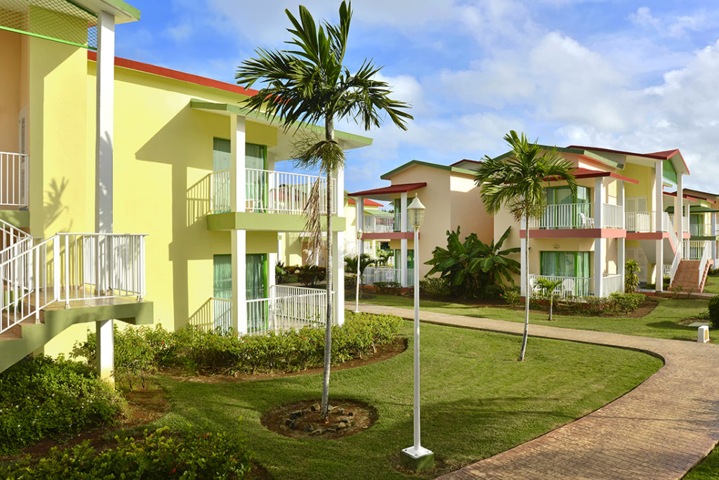 Jardin zone Bungalows