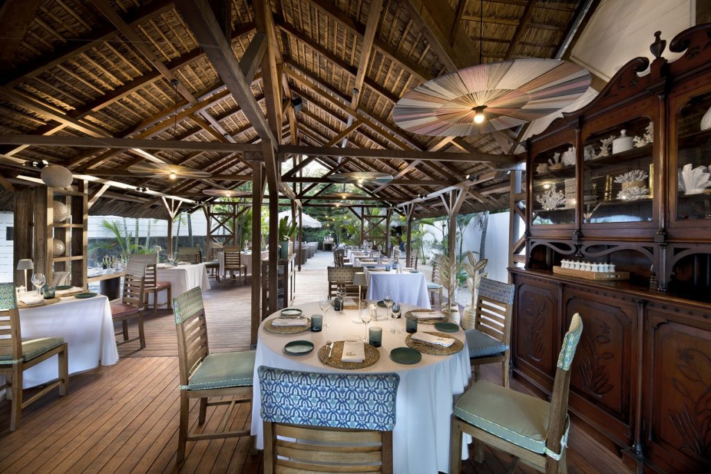Restaurant côté jardin